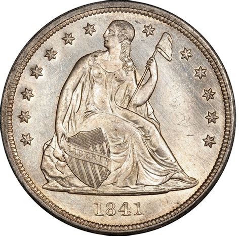 how much is a 1841 dollar coin worth